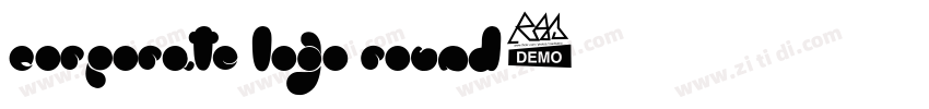 Corporate Logo Round字体转换